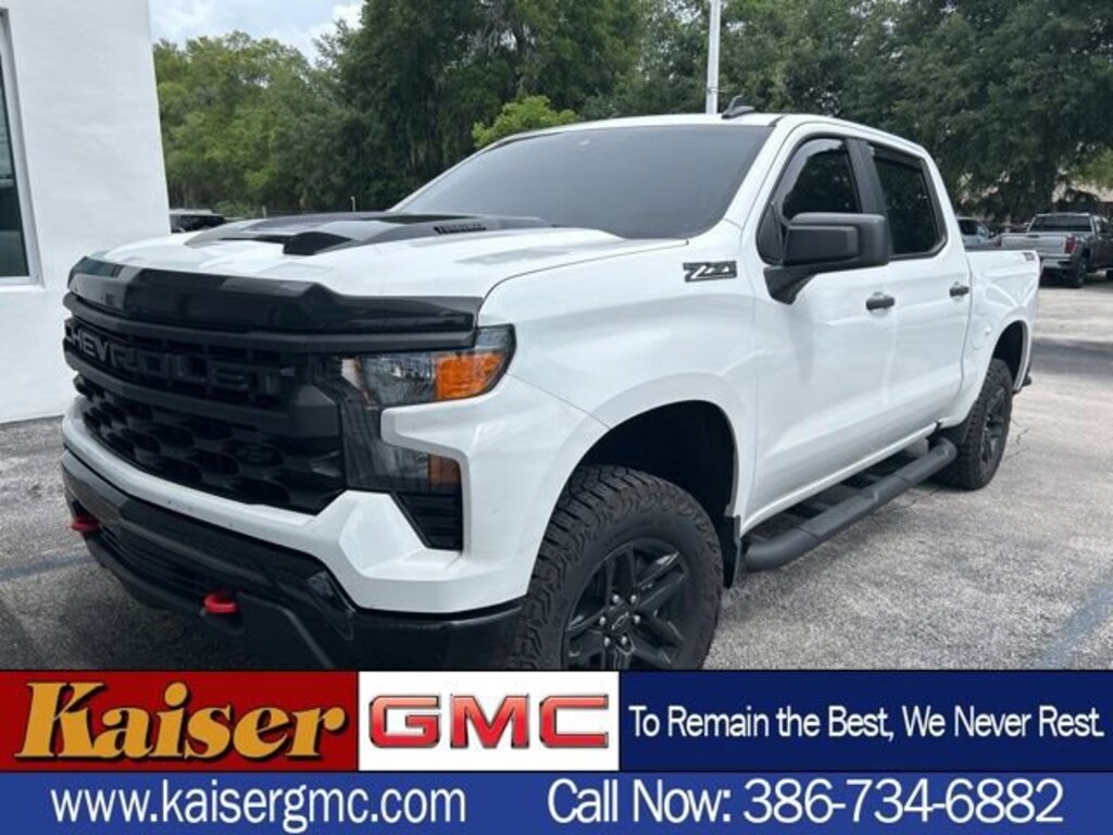 Used 2025 Chevrolet Silverado 1500 Custom Trail Boss Truck