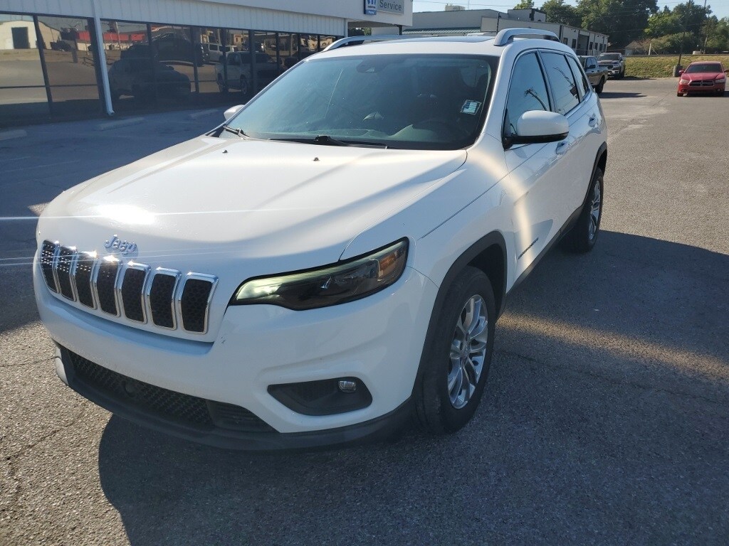 Used 2021 Jeep Cherokee Latitude Lux with VIN 1C4PJLMX3MD200177 for sale in Chickasha, OK