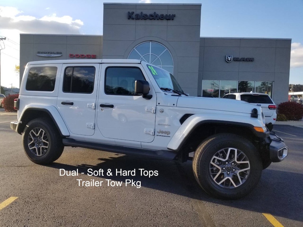 Certified 2024 Jeep Wrangler Sahara 4x4 4dr SUV SUV