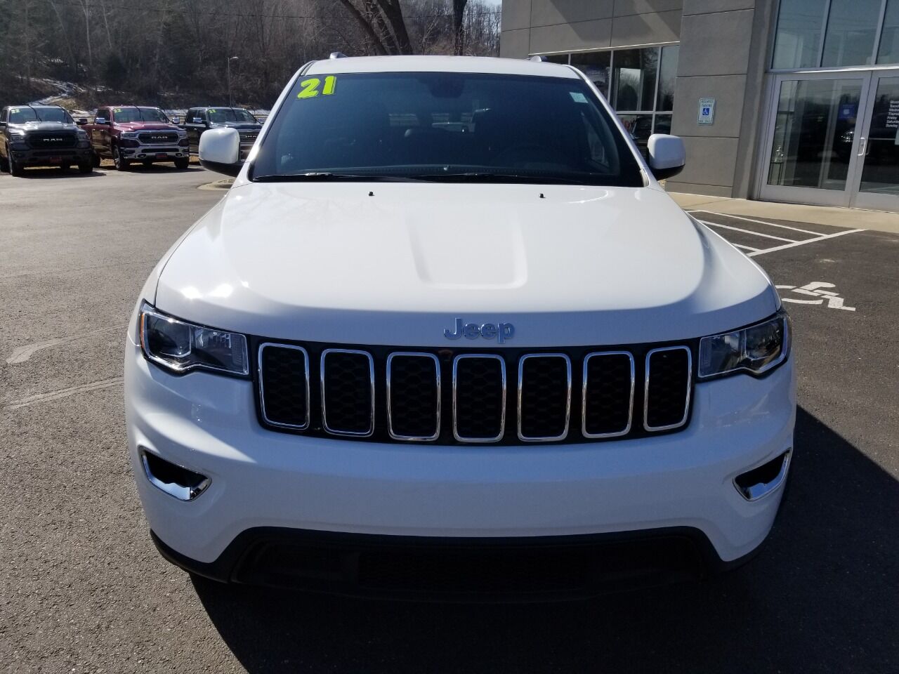 Certified 2021 Jeep Grand Cherokee Laredo E with VIN 1C4RJFAG7MC599650 for sale in Cross Plains, WI