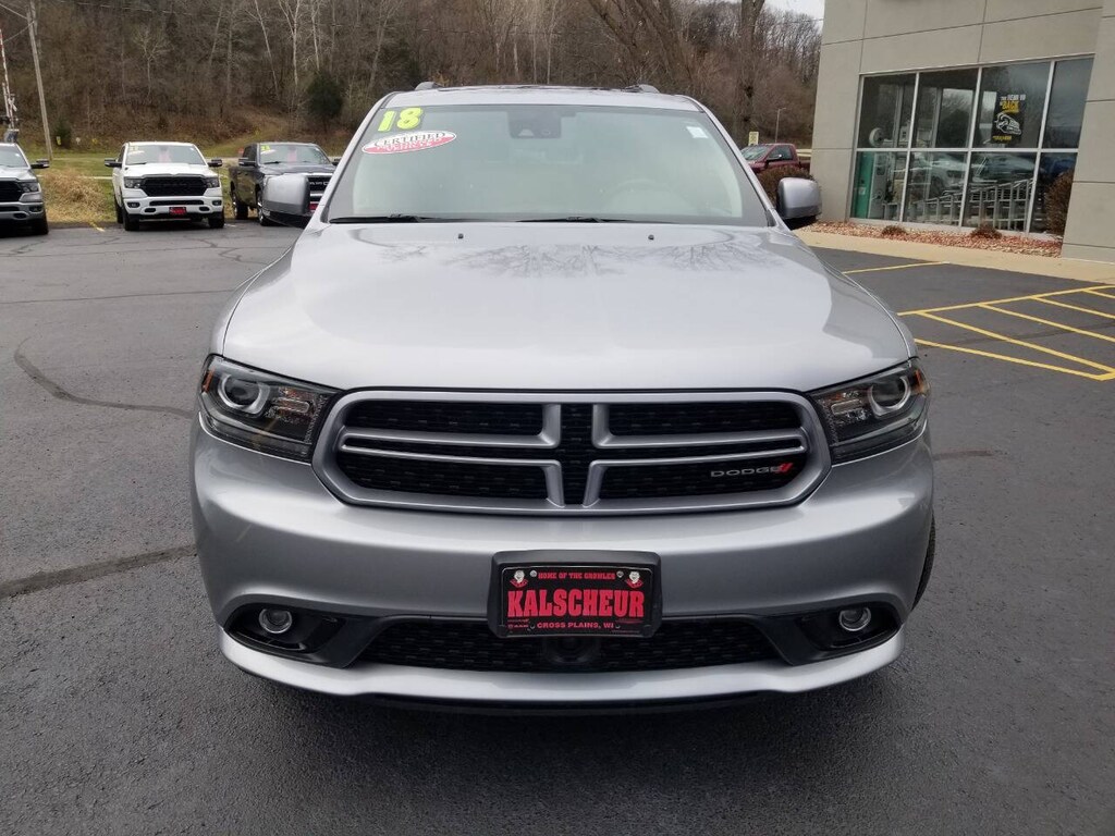 Certified 2018 Dodge Durango GT AWD 4dr SUV SUV