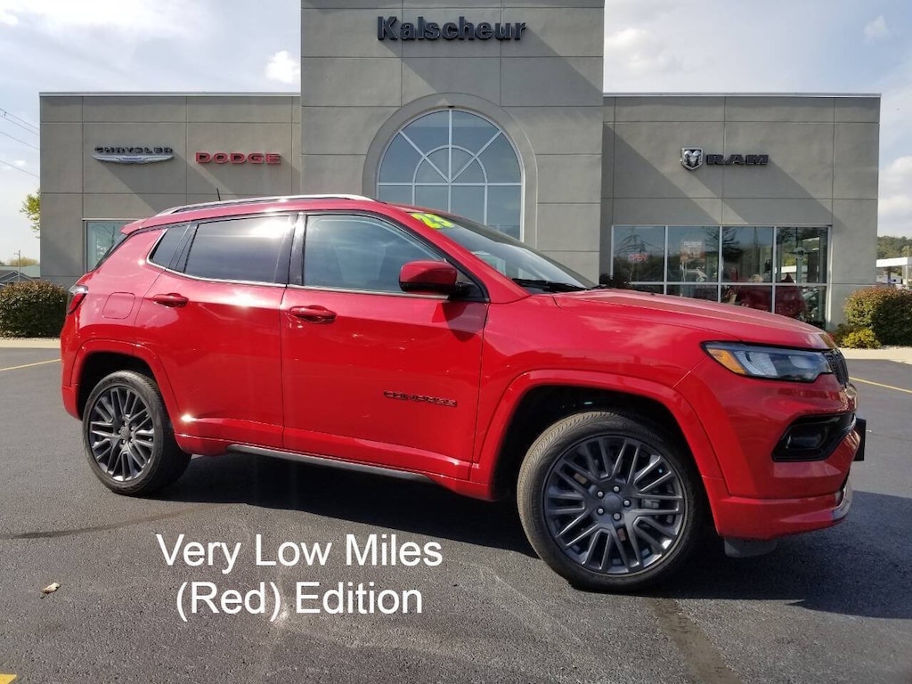 Certified 2023 Jeep Compass (Red) Edition 4x4 4dr SUV SUV