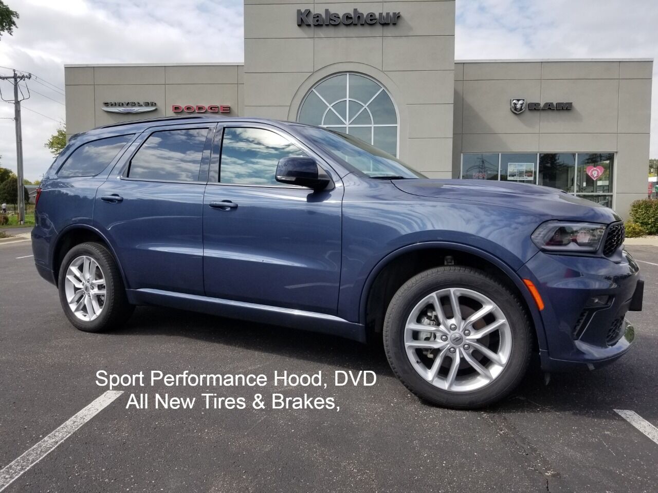 Used 2021 Dodge Durango GT Plus with VIN 1C4RDJDG9MC638860 for sale in Cross Plains, WI