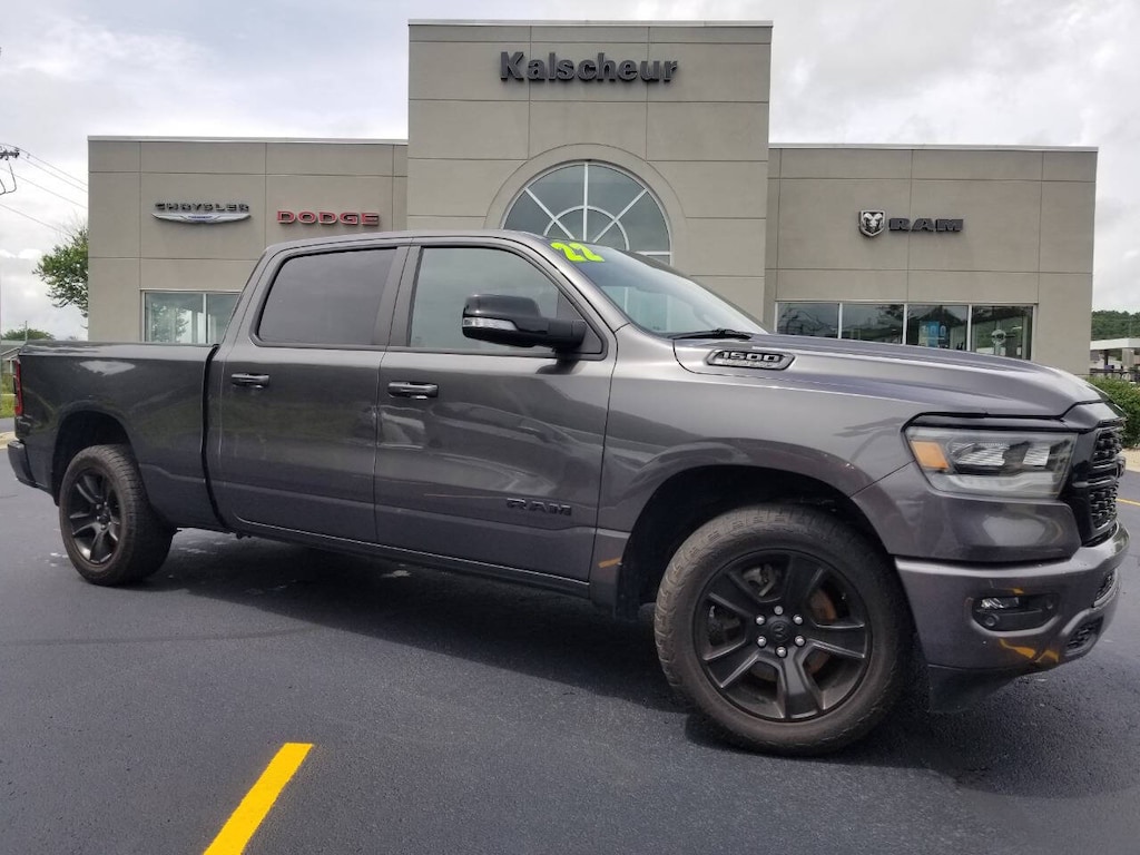 Certified 2022 Ram 1500 Big Horn 4x4 4dr Crew Cab 6.4 ft. SB Pickup Pickup Truck
