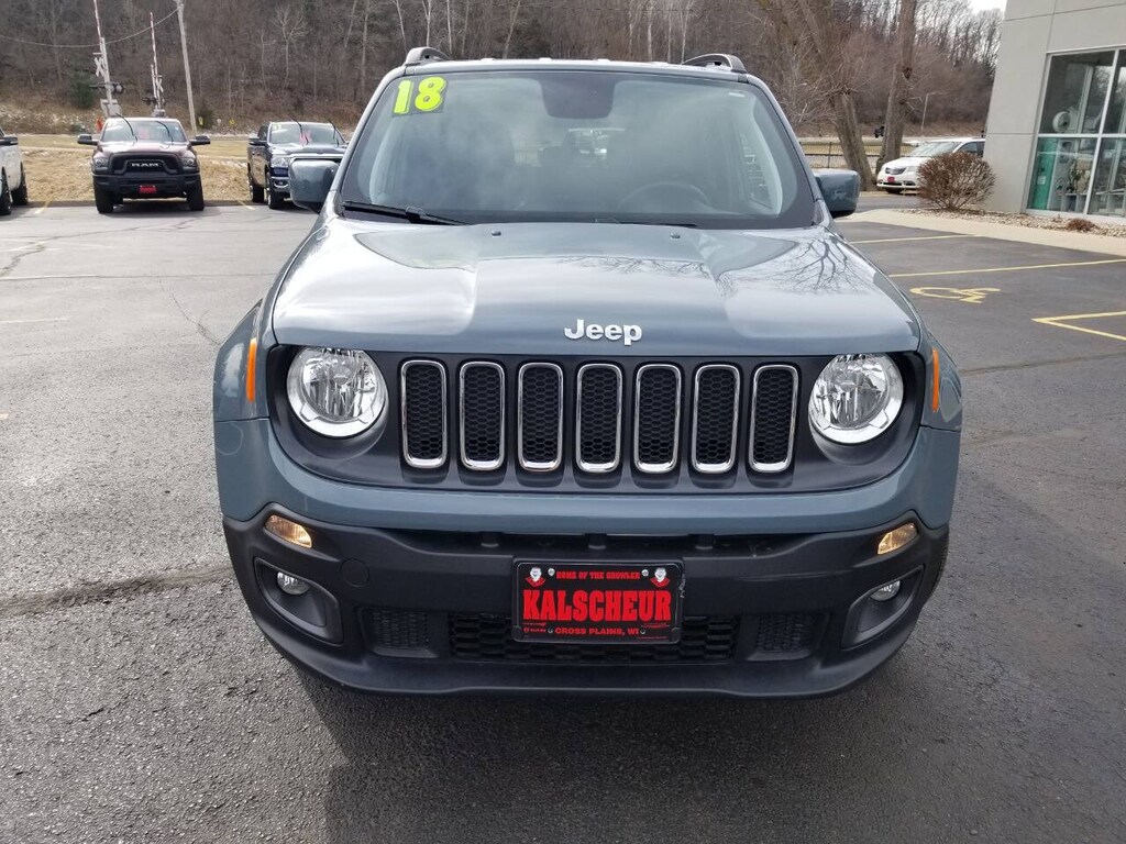 Certified 2018 Jeep Renegade Latitude 4x4 4dr SUV SUV
