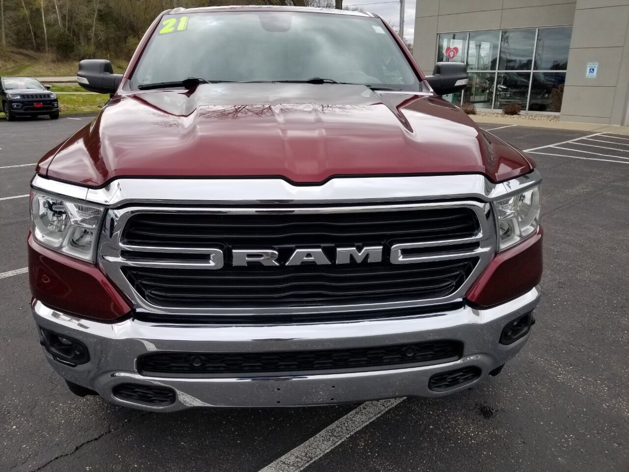 Used 2021 RAM Ram 1500 Pickup Big Horn/Lone Star with VIN 1C6SRFFT4MN756918 for sale in Cross Plains, WI