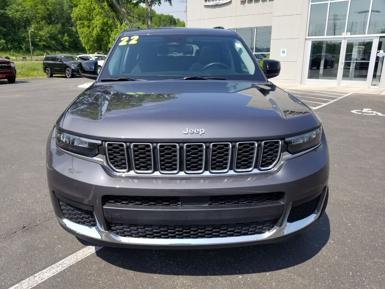 Certified 2022 Jeep Grand Cherokee L Laredo with VIN 1C4RJKAG3N8612147 for sale in Cross Plains, WI