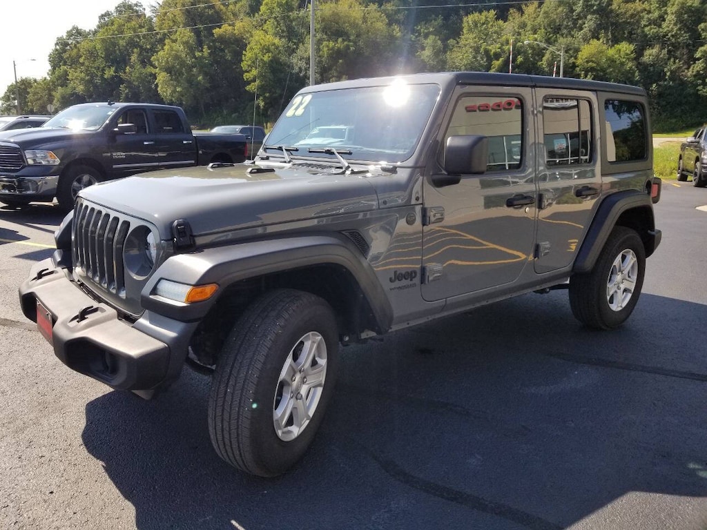 Certified 2022 Jeep Wrangler Unlimited Sport S 4x4 4dr SUV SUV