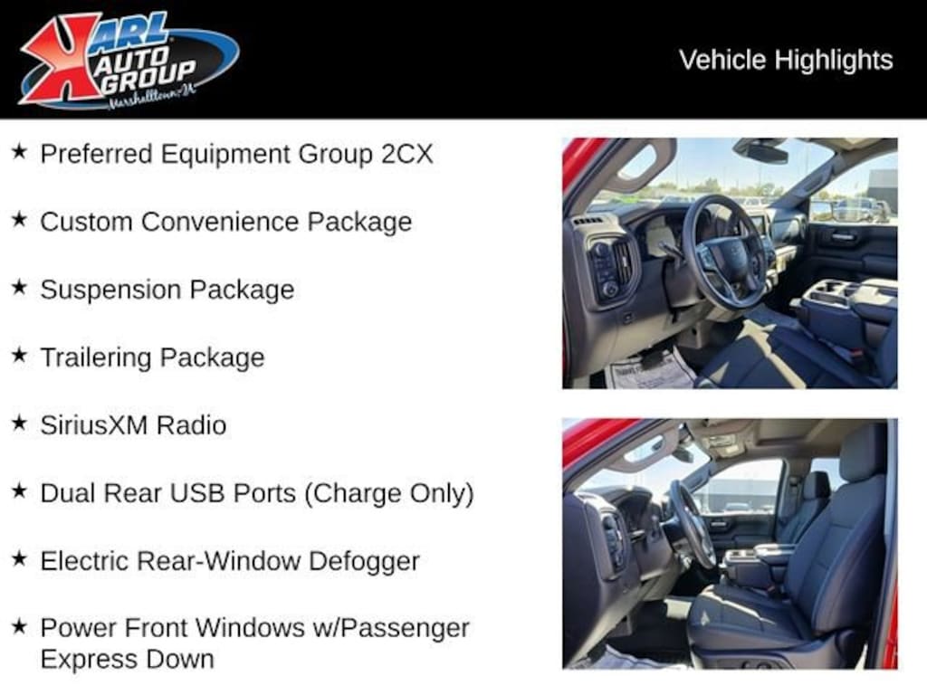 Used 2024 Chevrolet Silverado 1500 Custom Trail Boss Truck