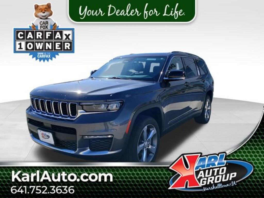 Used 2022 Jeep Grand Cherokee L Limited 4x4 SUV