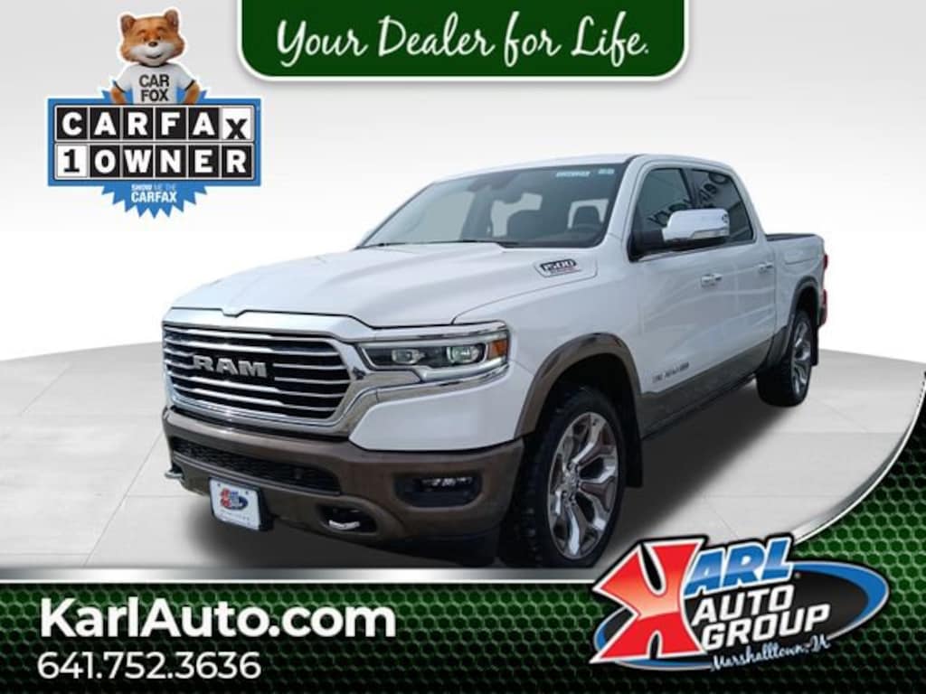 Used 2021 Ram 1500 Limited Longhorn Crew Cab 4x4 57 Box Truck