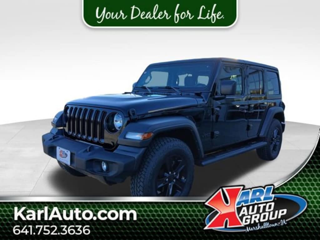 Used 2021 Jeep Wrangler Unlimited Sport Altitude 4x4 SUV
