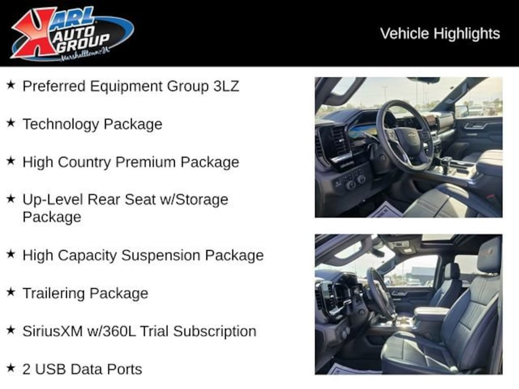 Used 2025 Chevrolet Silverado 1500 High Country Truck