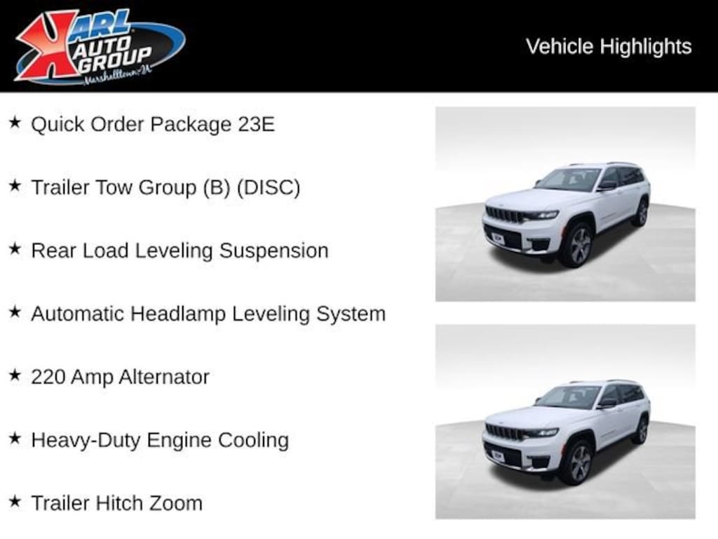 Used 2023 Jeep Grand Cherokee L Limited 4x4 SUV