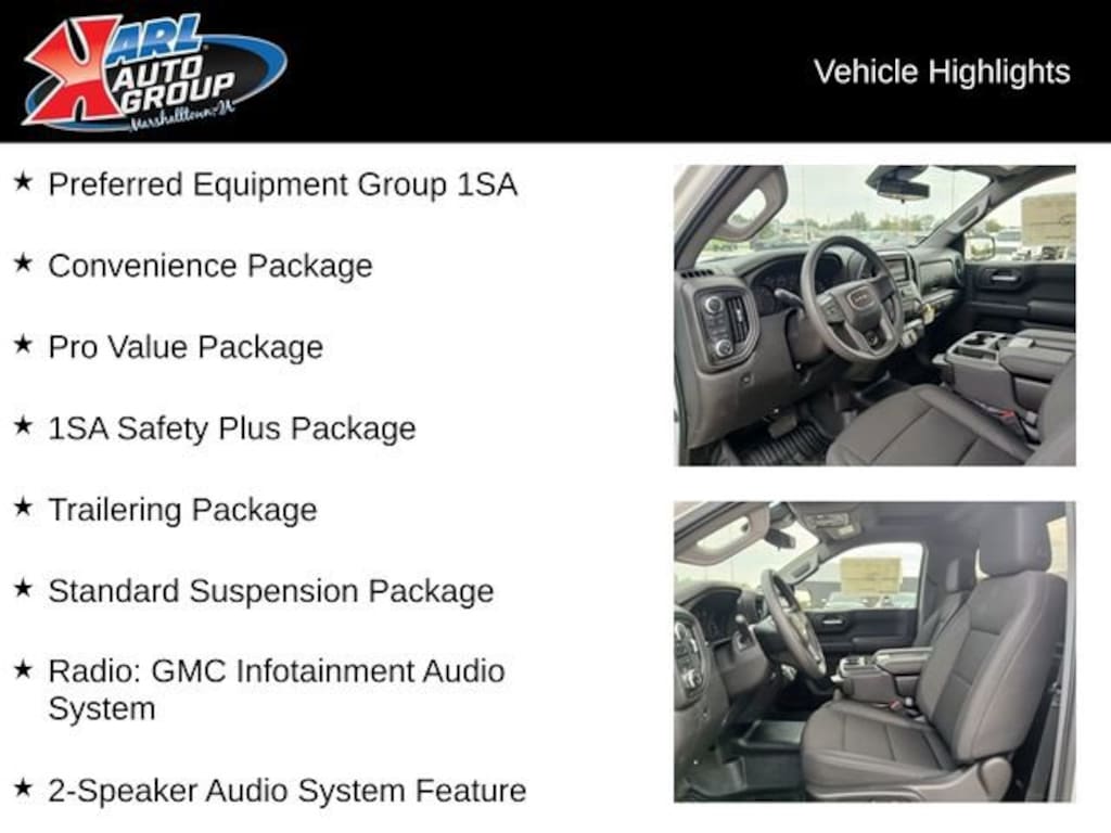 New 2025 GMC Sierra 1500 Pro Truck