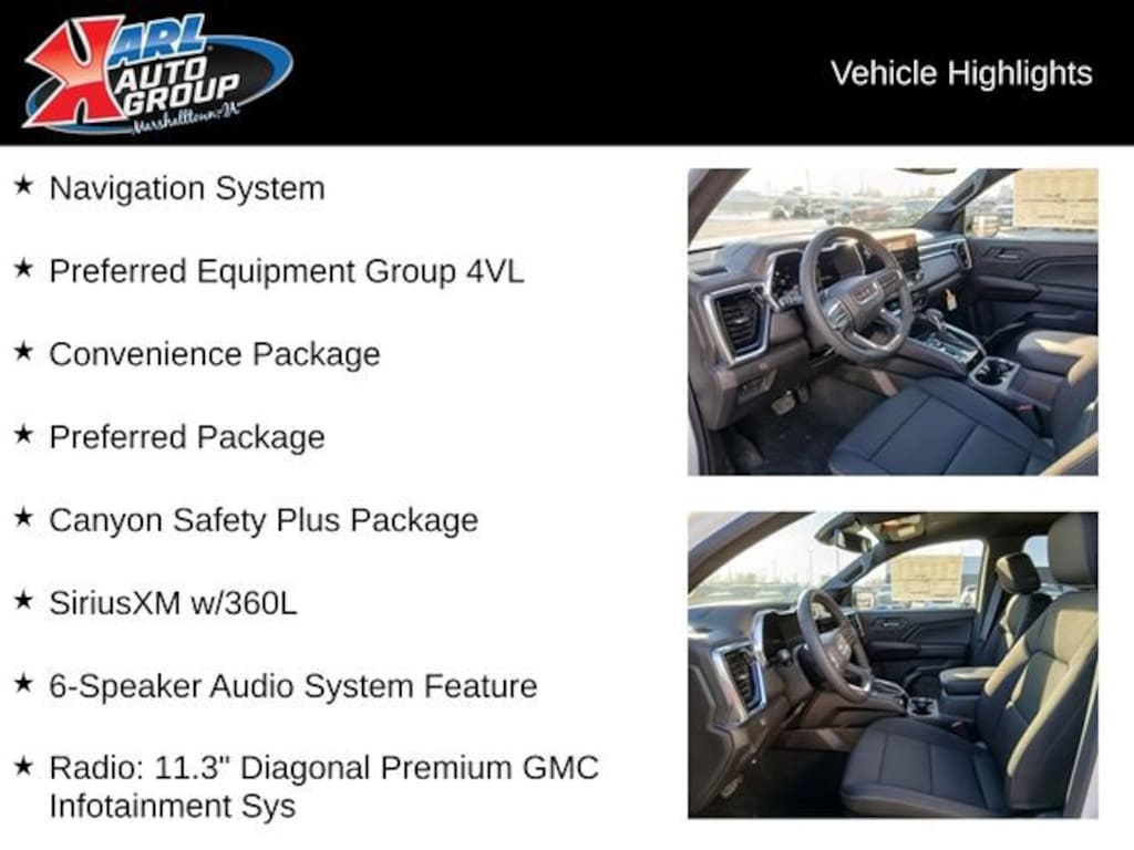 New 2026 GMC Canyon Elevation Truck