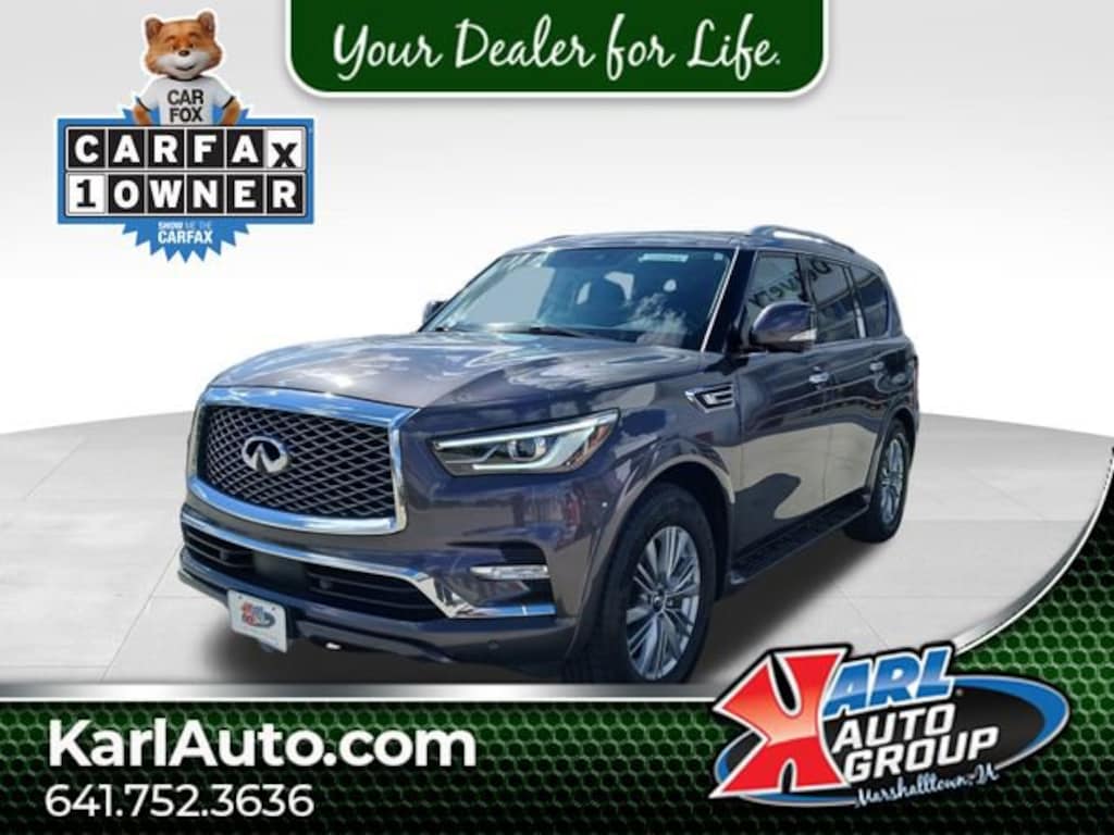 Used 2022 INFINITI QX80 Luxe AWD SUV