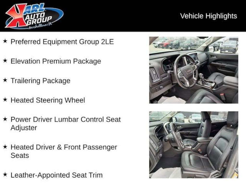 Used 2022 GMC Canyon Elevation Truck