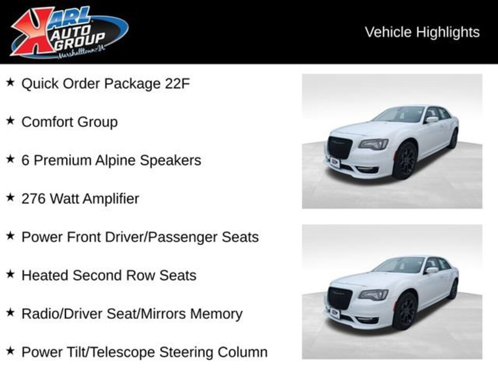 Used 2022 Chrysler 300 Touring L AWD Sedan