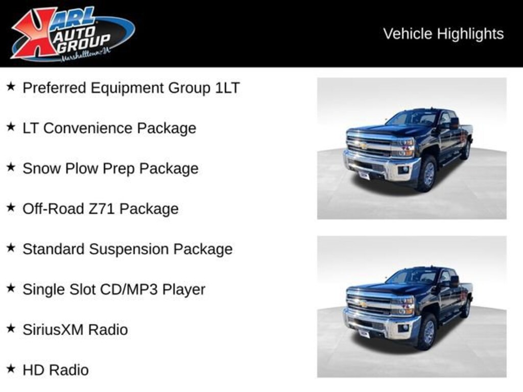 Used 2019 Chevrolet Silverado 2500 HD LT Truck