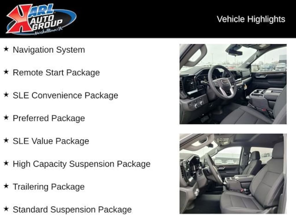 New 2026 GMC Sierra 1500 SLE Truck