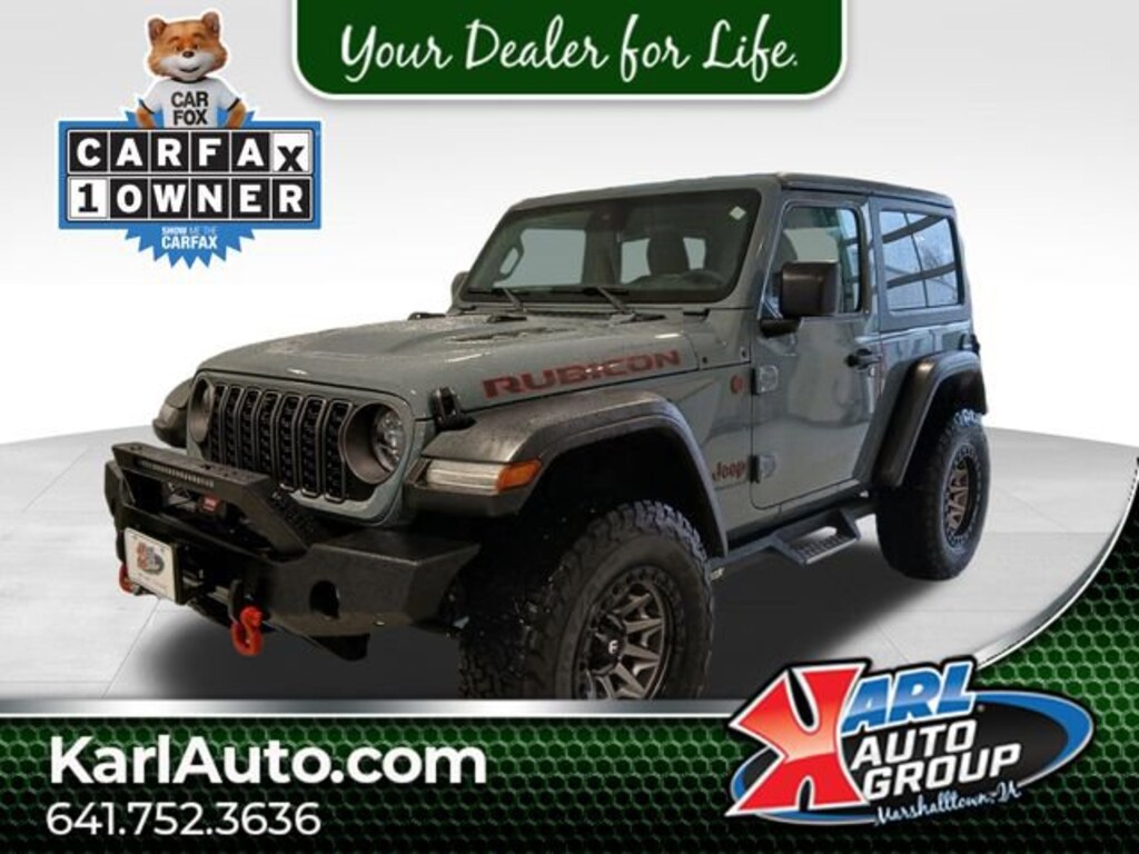 Used 2024 Jeep Wrangler 2-Door Rubicon 4x4 SUV