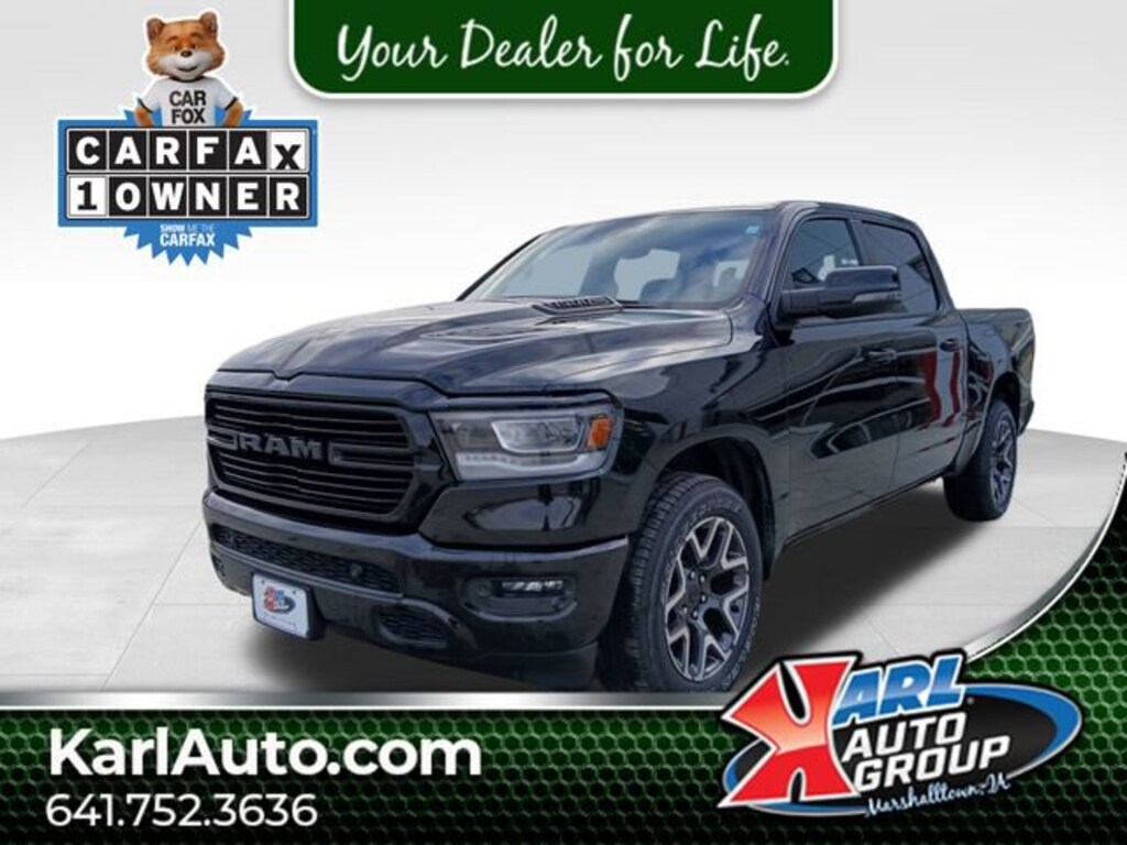 Used 2023 Ram 1500 Laramie Crew Cab 4x4 57 Box Truck
