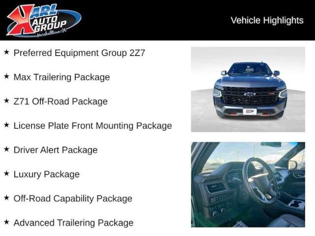 Used 2022 Chevrolet Tahoe Z71 SUV