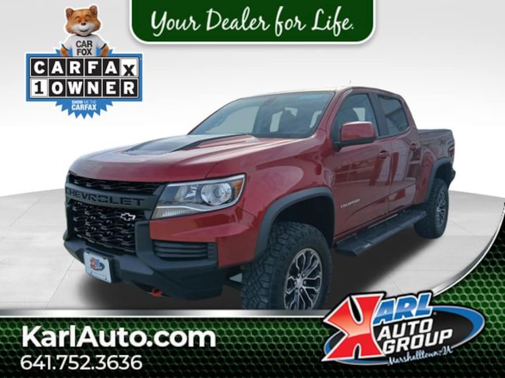Used 2021 Chevrolet Colorado ZR2 Truck Crew Cab
