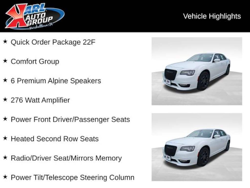 Used 2022 Chrysler 300 Touring Sedan