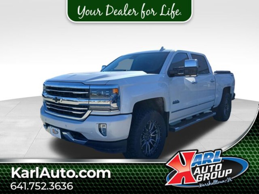 Used 2018 Chevrolet Silverado 1500 High Country Truck Crew Cab
