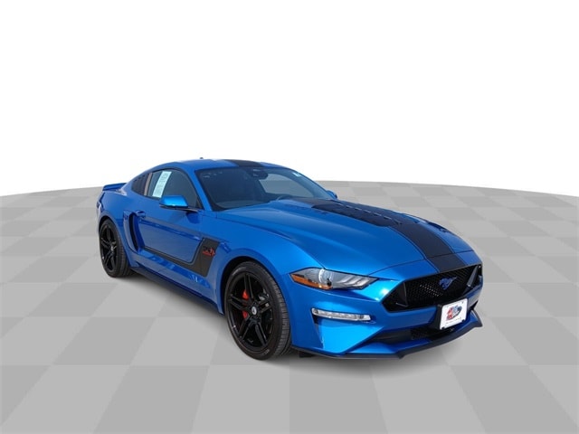 Used 2021 Ford Mustang GT Premium with VIN 1FA6P8CFXM5118155 for sale in Marshalltown, IA