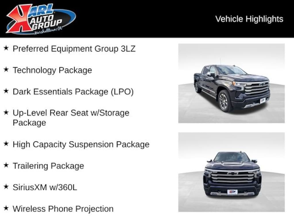 Used 2023 Chevrolet Silverado 1500 High Country Truck Crew Cab