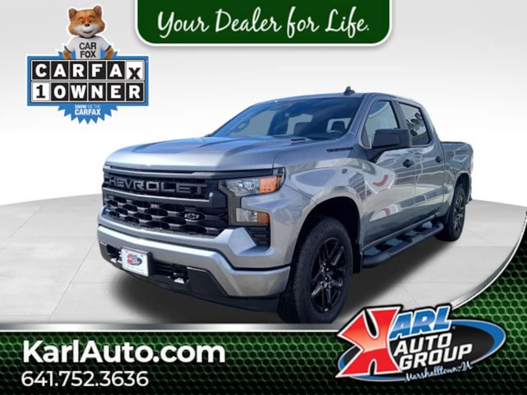 Used 2026 Chevrolet Silverado 1500 Custom Truck Crew Cab