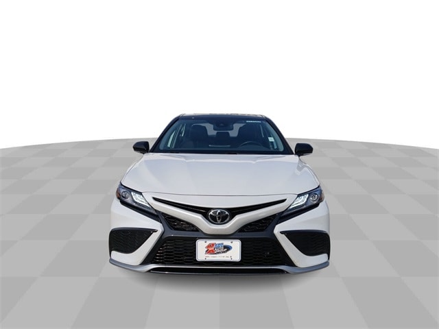 Used 2021 Toyota Camry XSE with VIN 4T1K61BK3MU044192 for sale in Marshalltown, IA