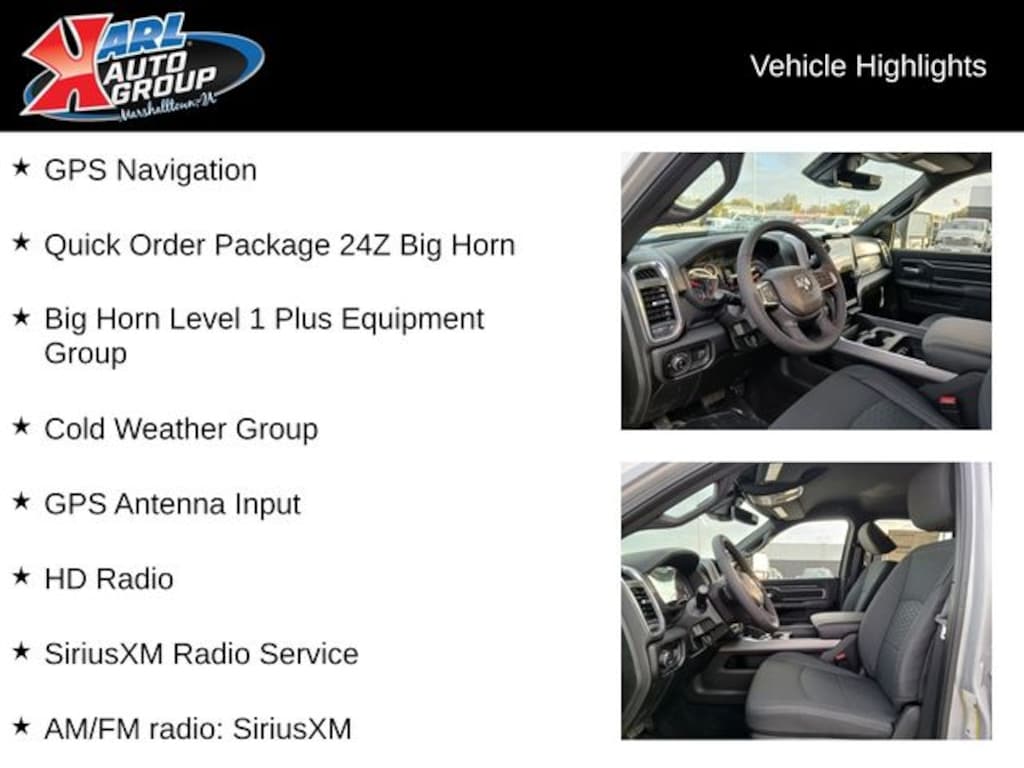 New 2026 Ram 3500 Big Horn Pickup