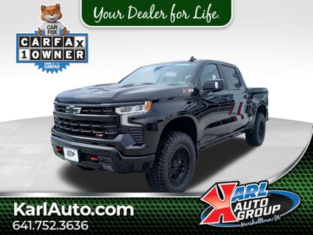 Certified 2025 Chevrolet Silverado 1500 LT Trail Boss Truck Crew Cab