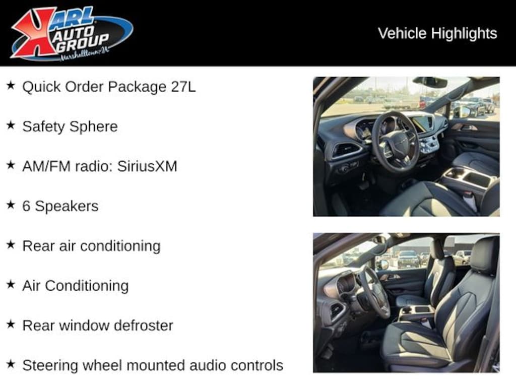 New 2026 Chrysler Pacifica Select Passenger Van