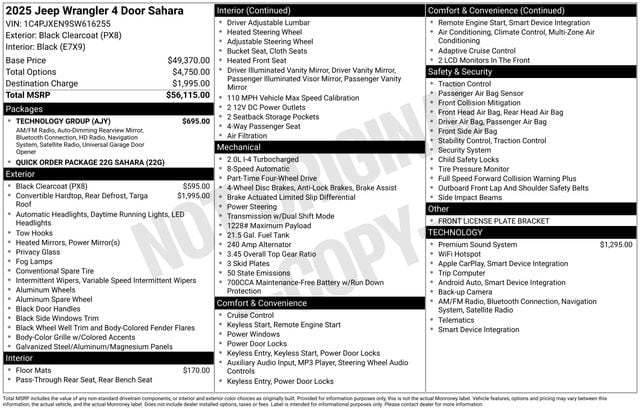 2025 Jeep Wrangler 4-Door Sahara - Photo 17