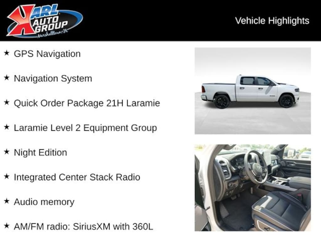 New 2026 Ram 1500 Laramie Pickup