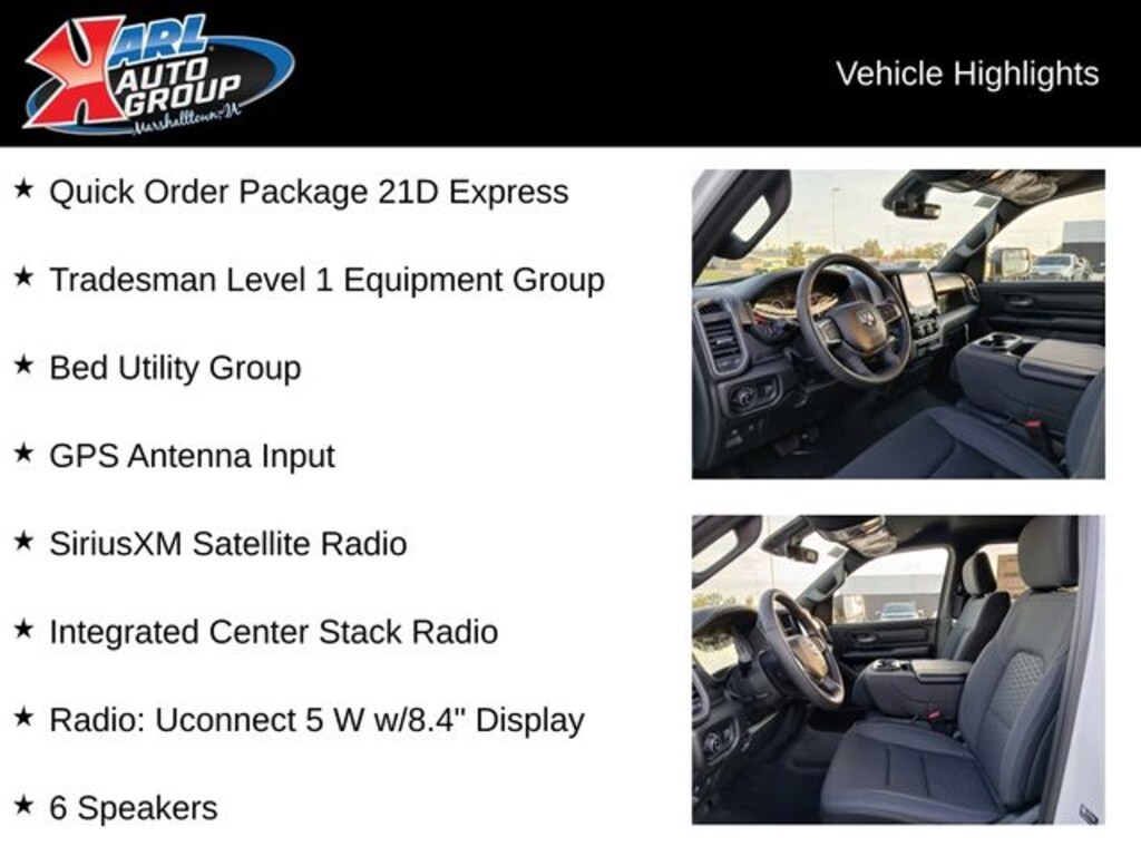 New 2026 Ram 1500 Tradesman Pickup