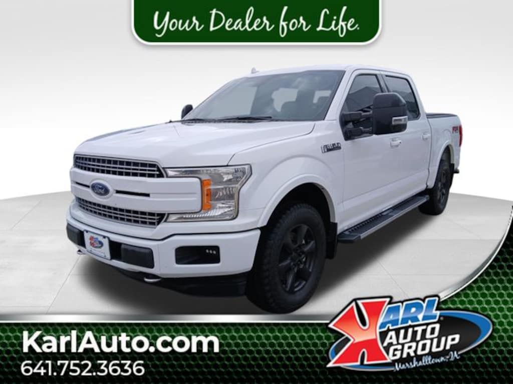 Used 2018 Ford F-150 Lariat Truck SuperCrew Cab