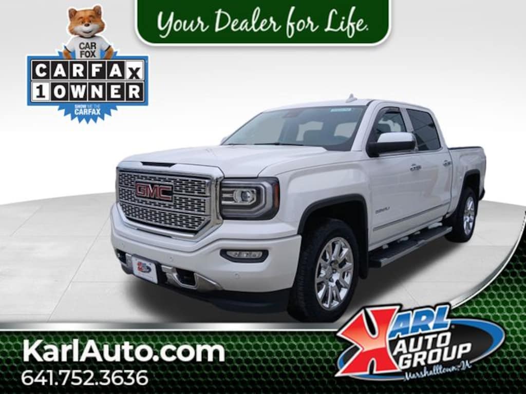 Used 2018 GMC Sierra 1500 Denali Truck Crew Cab