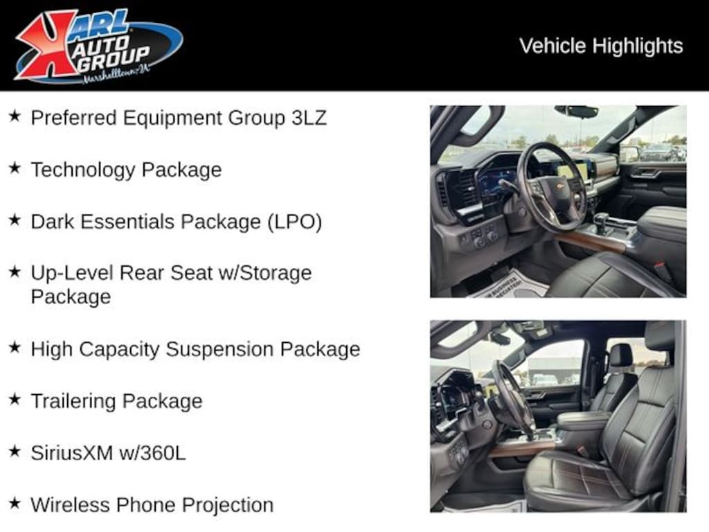 Used 2023 Chevrolet Silverado 1500 High Country Truck Crew Cab