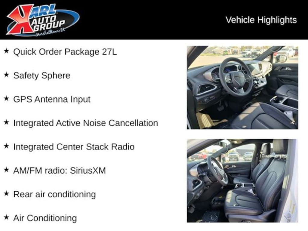 New 2026 Chrysler Pacifica Select Passenger Van