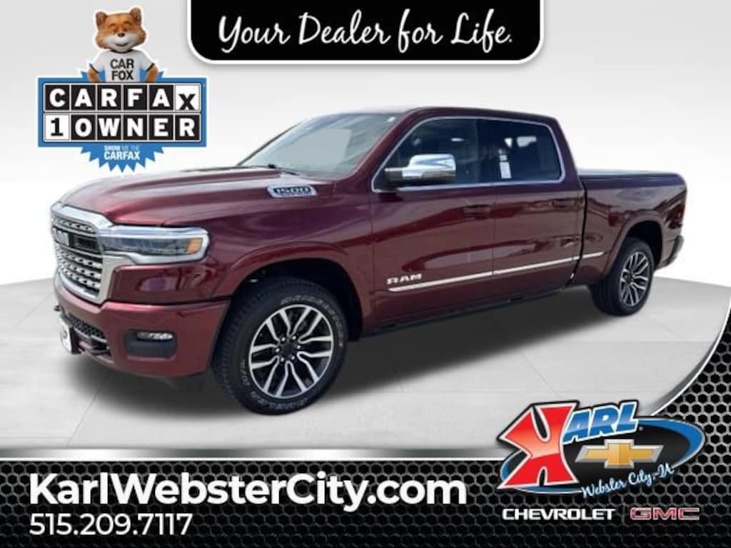 Used 2025 Ram 1500 Limited Crew Cab 4x4 64 Box Truck