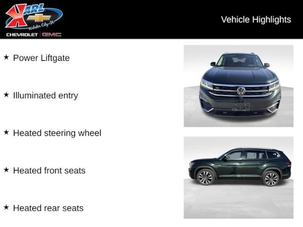Used 2021 Volkswagen Atlas 3.6L V6 SEL Premium R-Line SUV