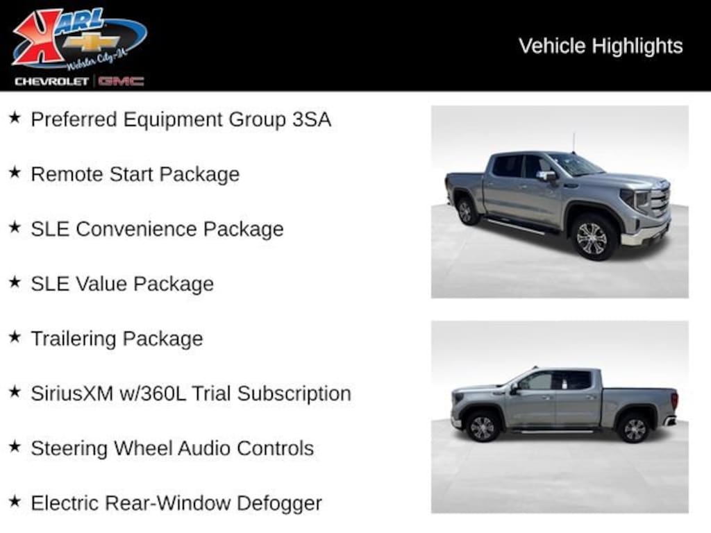 Used 2025 GMC Sierra 1500 SLE Truck