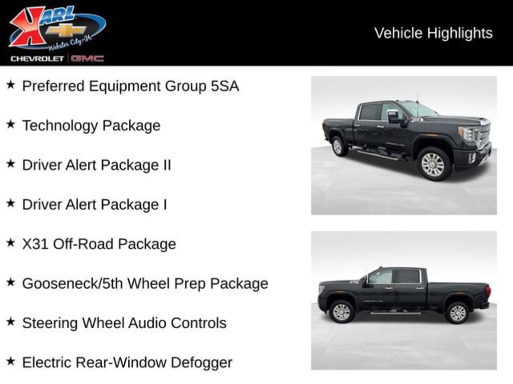 Used 2020 GMC Sierra 2500 HD Denali Truck