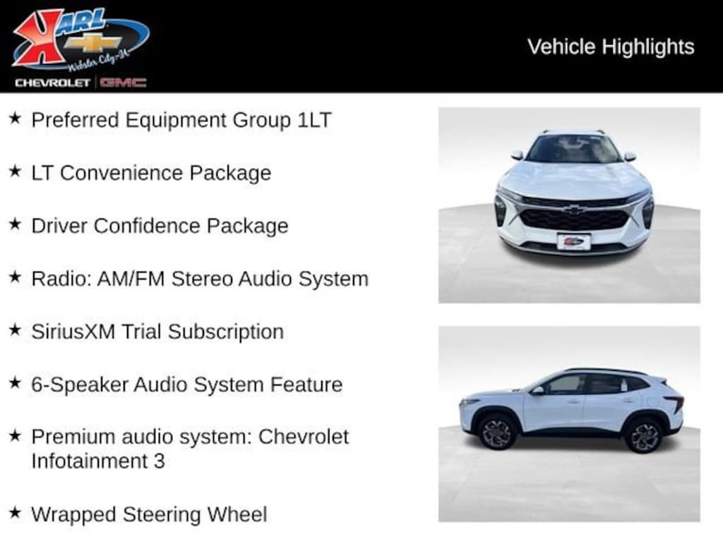 New 2026 Chevrolet Trax LT SUV